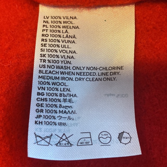 Brand New Classic Red Wool 100% Beret Hat, OS - Picture 6 of 12